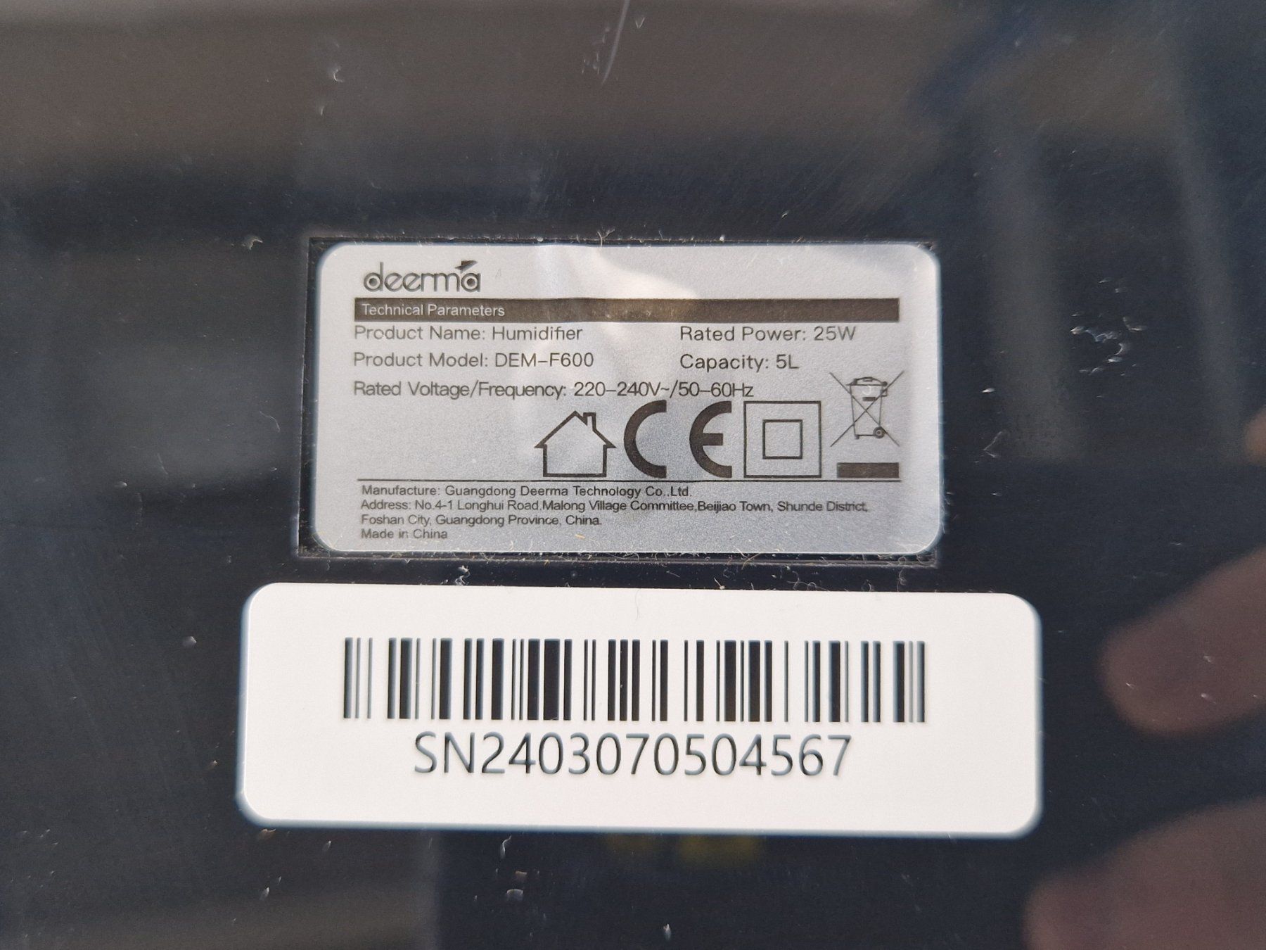 Umidificatori d'aria: DEERMA Luftbefeuchter DEM-F600 – Usato da Muhen venduto da Restwert_Muhen 7