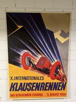 Klausenrennen 1934 – Offizieller Nachdruck – Grossformat