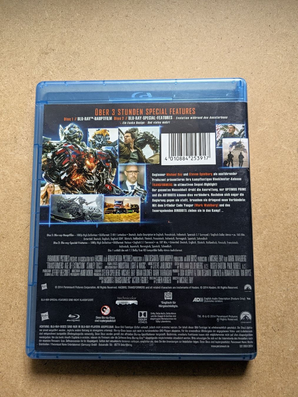 Tutti i DVDs: Transformers Ära des Untergangs Bluray  – Usato da Chur venduto da FreakofRarity 1