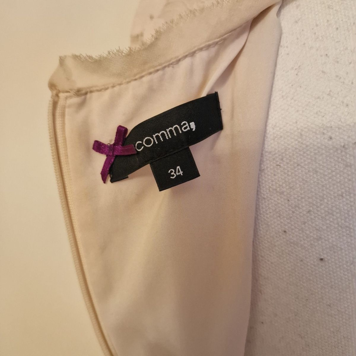Comma Vestiti: comma Sommer Kleid mit Spitzen gr.34 – Usato da St. Gallen venduto da mania03 2