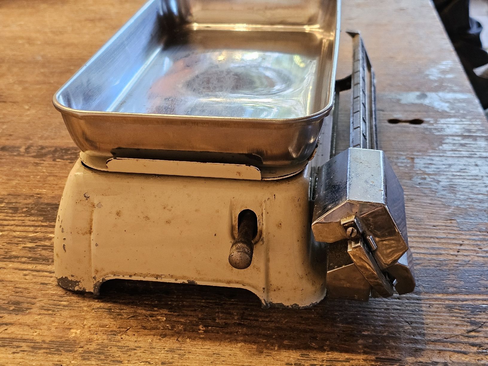 Waagen und Gewichte: Antike Küchenwaage ca. 1940er – Gebraucht aus Meisterschwanden von Hummer21 4