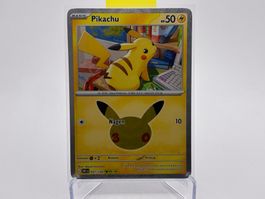 30 Jahre - Pikachu  (30C 31) - DE