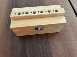 Holzspiel mit W. Köbs Spielanleitung und Zubehör