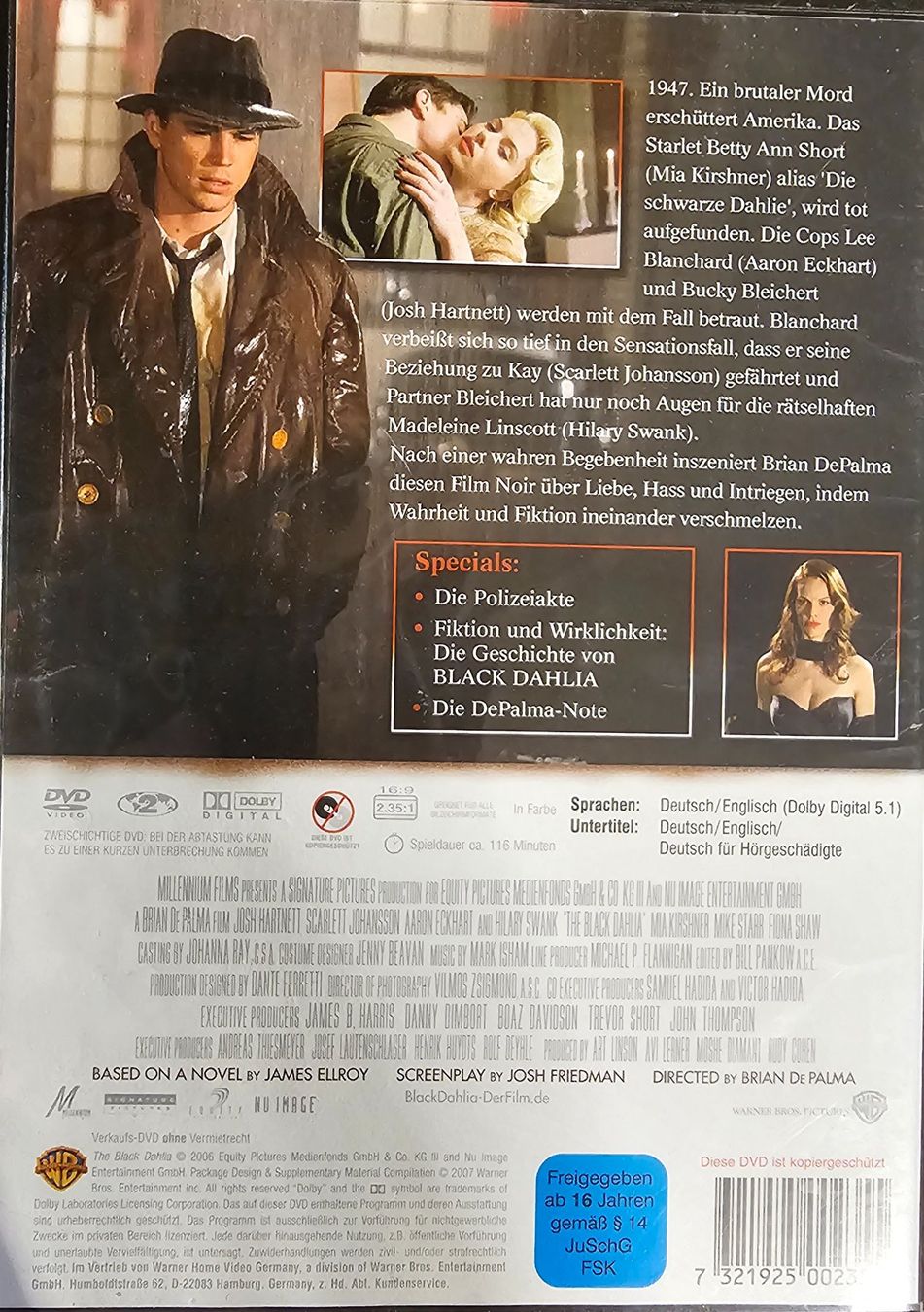 Alle DVDs: Black Dahlia – Gebraucht aus Wahlen b. Laufen von Cg10 1