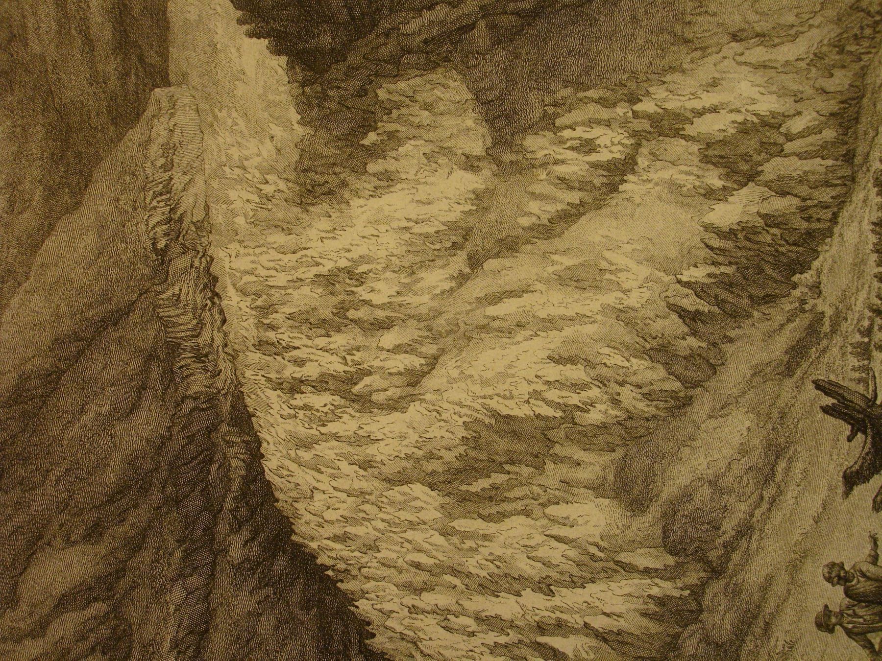 Incisioni: GRINDELWALDGLETSCHER, KUPFERSTICH 1788 – Usato da Grüningen venduto da Kartensammler 5