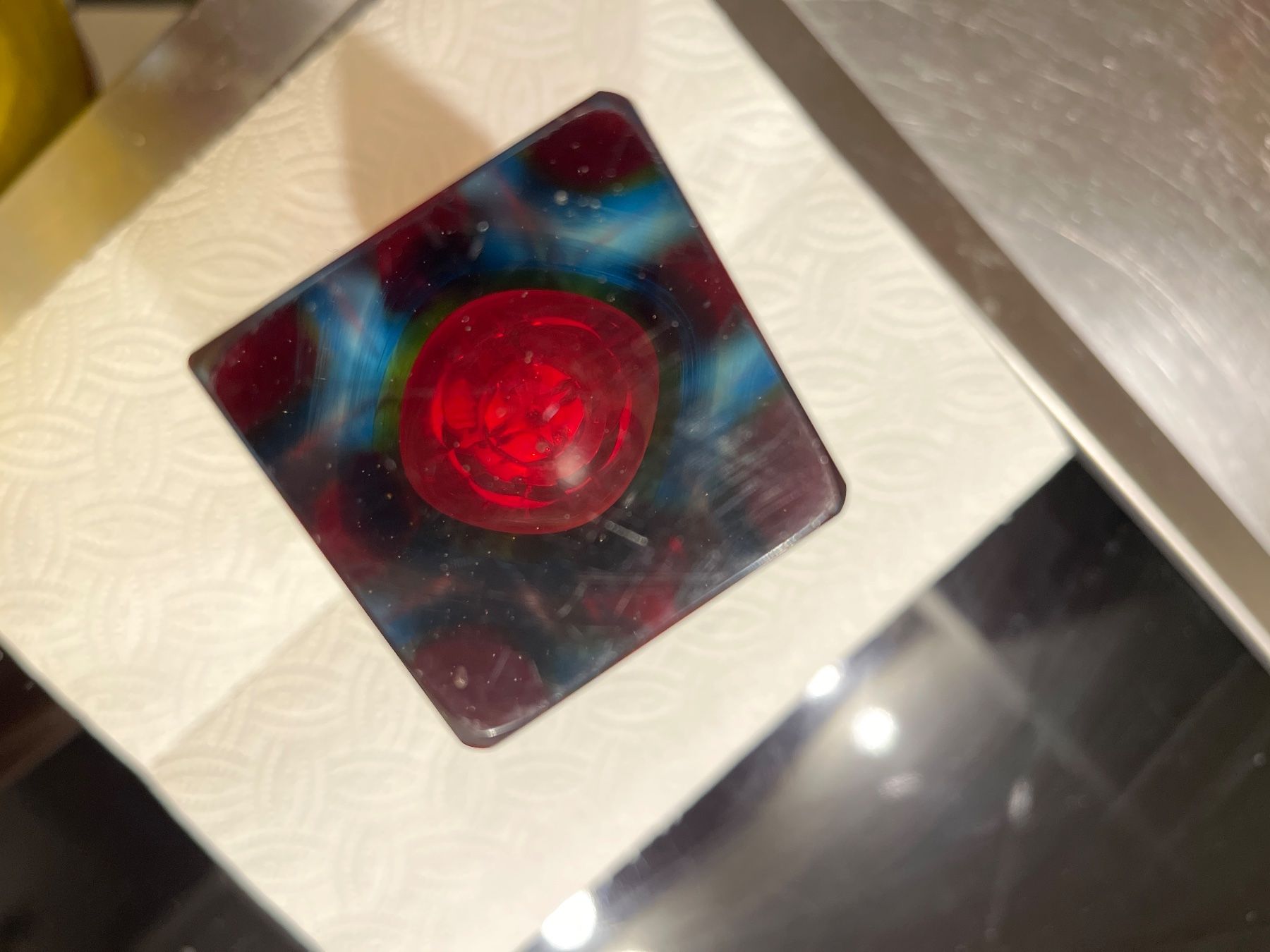 Murano Vasen & Gefässe: Murano Vase rot – Gebraucht aus Allschwil von metalltisch 3