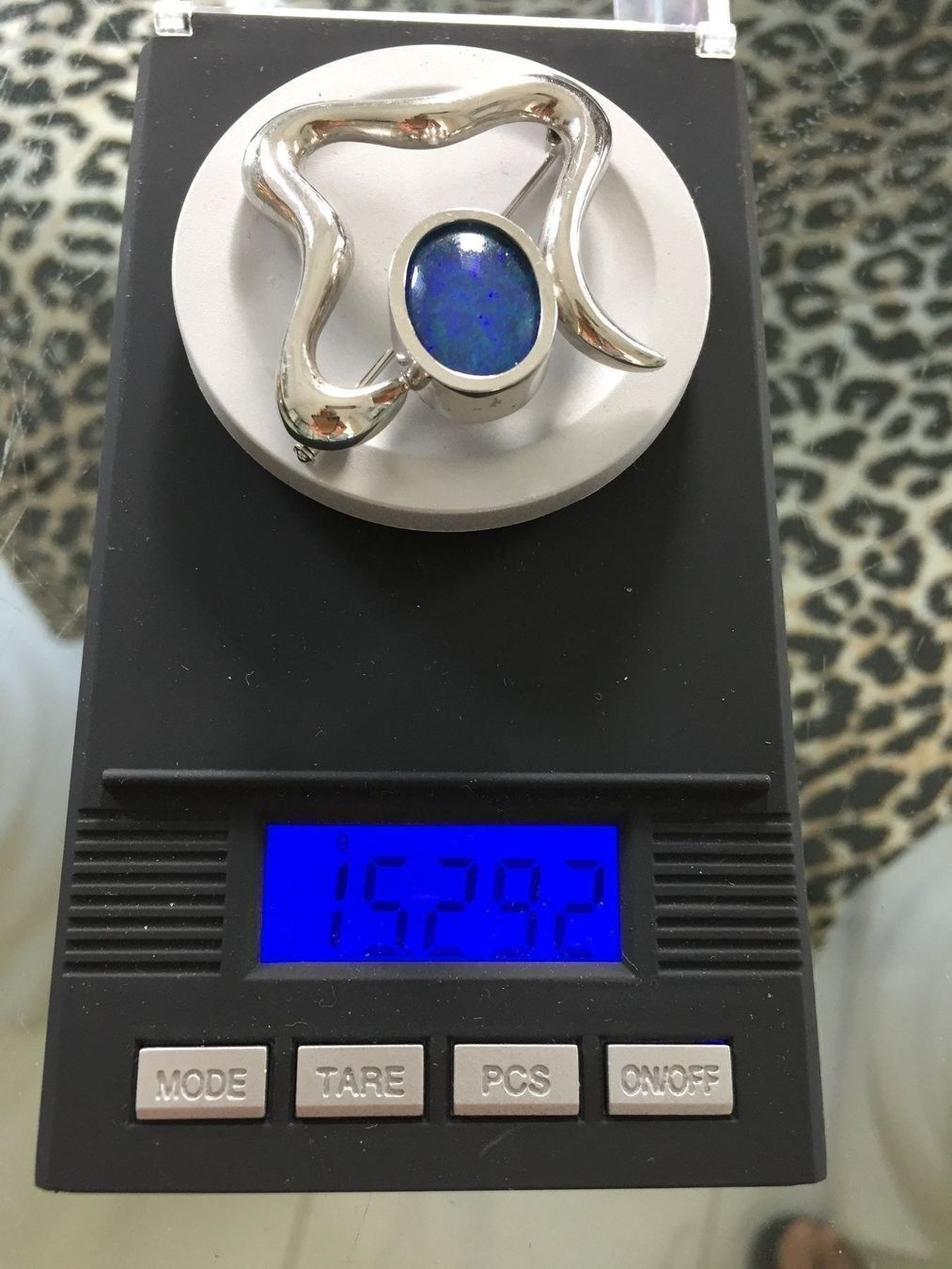 Broschen & Nadeln: WEISSGOLDBROSCHE MIT OPAL – Neu (gemäss Beschreibung) aus Eschenbach SG von Lady020 4