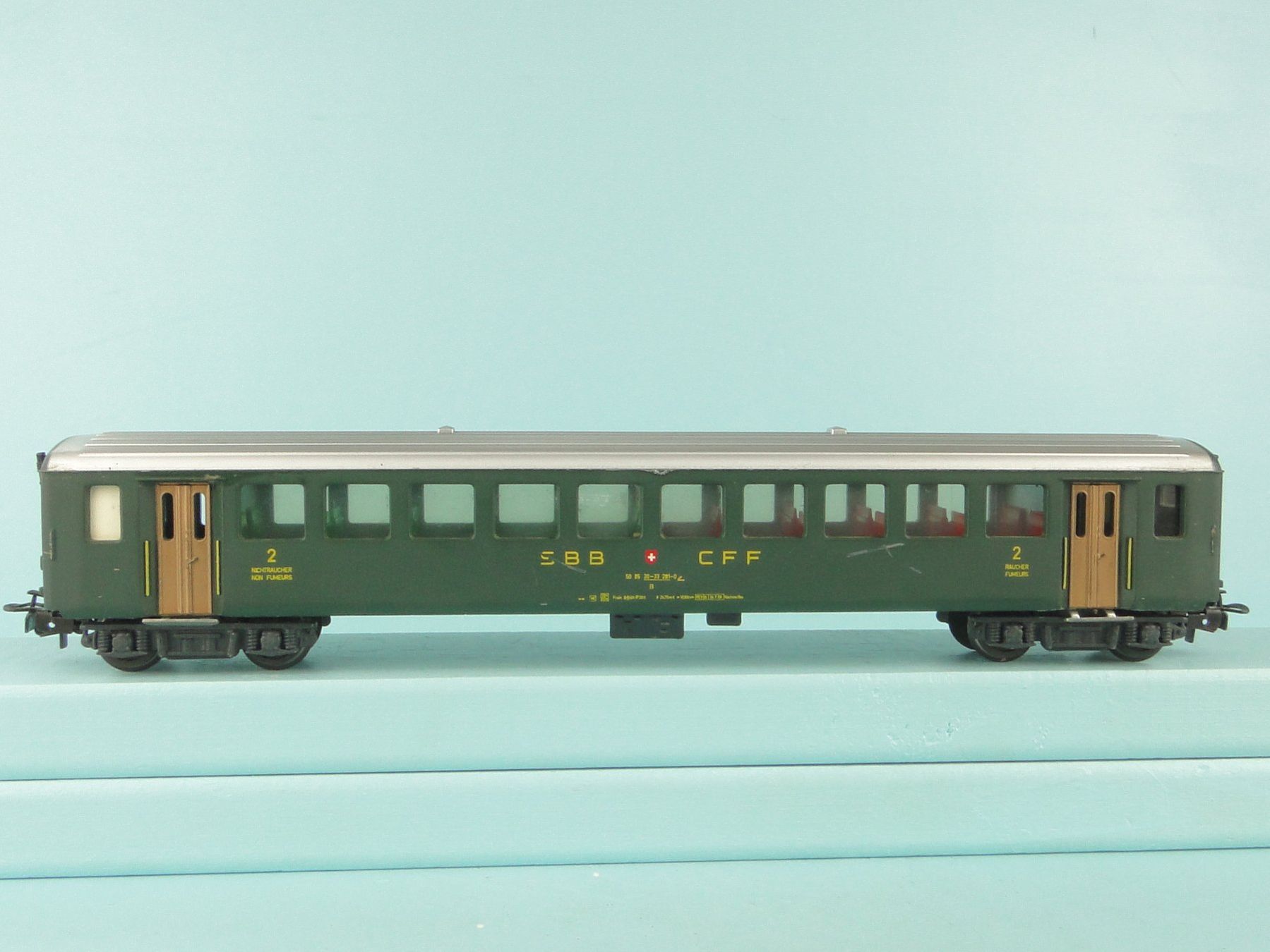 Hag Modelleisenbahnen: HAG 2 Kl. SBB Personenwagen – Gebraucht aus Bülach von cann11 3