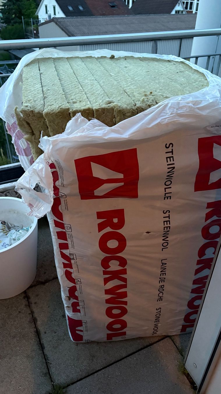Materiale di riempimento: GRATIS: Steinwolle Rockwool 40mm ganze Pack - 1 sheet – Usato da Stäfa venduto da Thaikitty