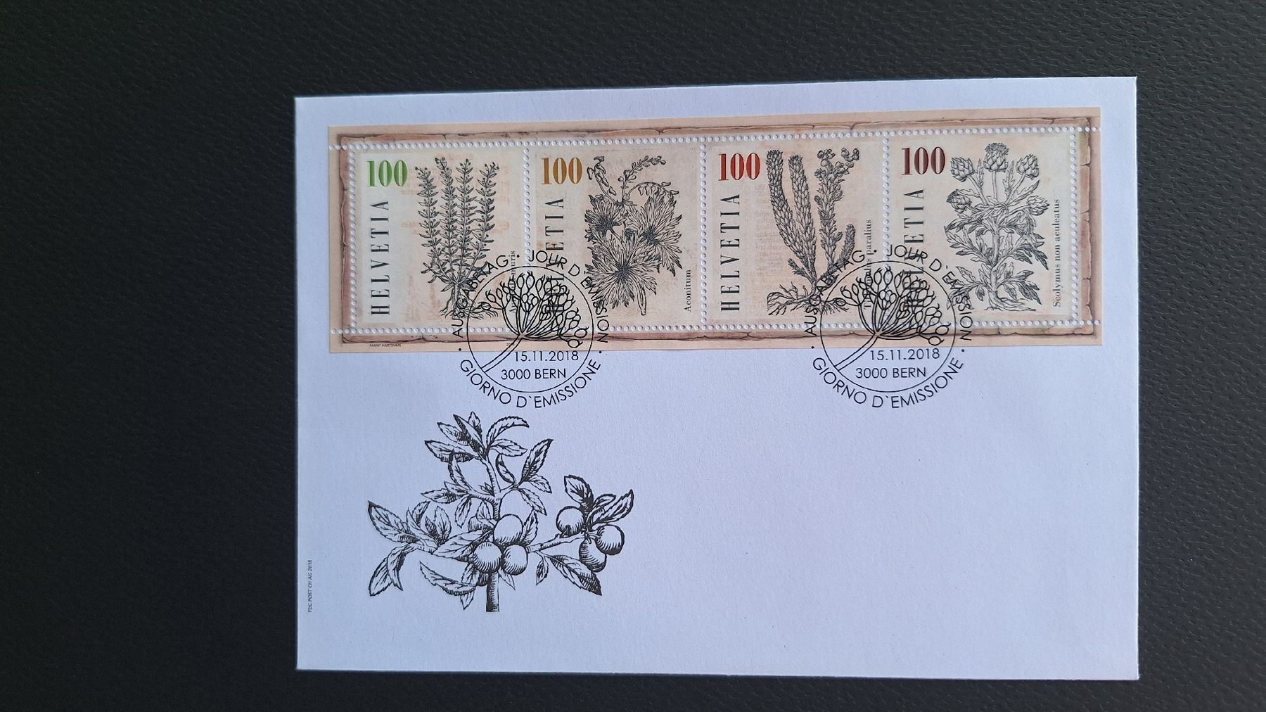 Tutti i francobolli: 2018,Nr.1704,Block FDC – Nuovo (secondo la descrizione) da Pratteln venduto da walti-6060