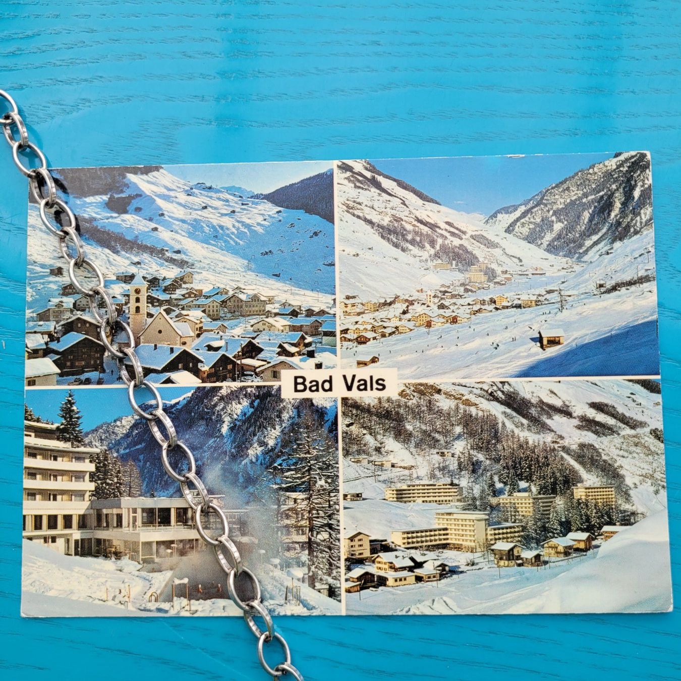 Cartoline postali: Bad Vals ( GR) 1974 – Usato da SCHÜBELBACH venduto da CoKaHa