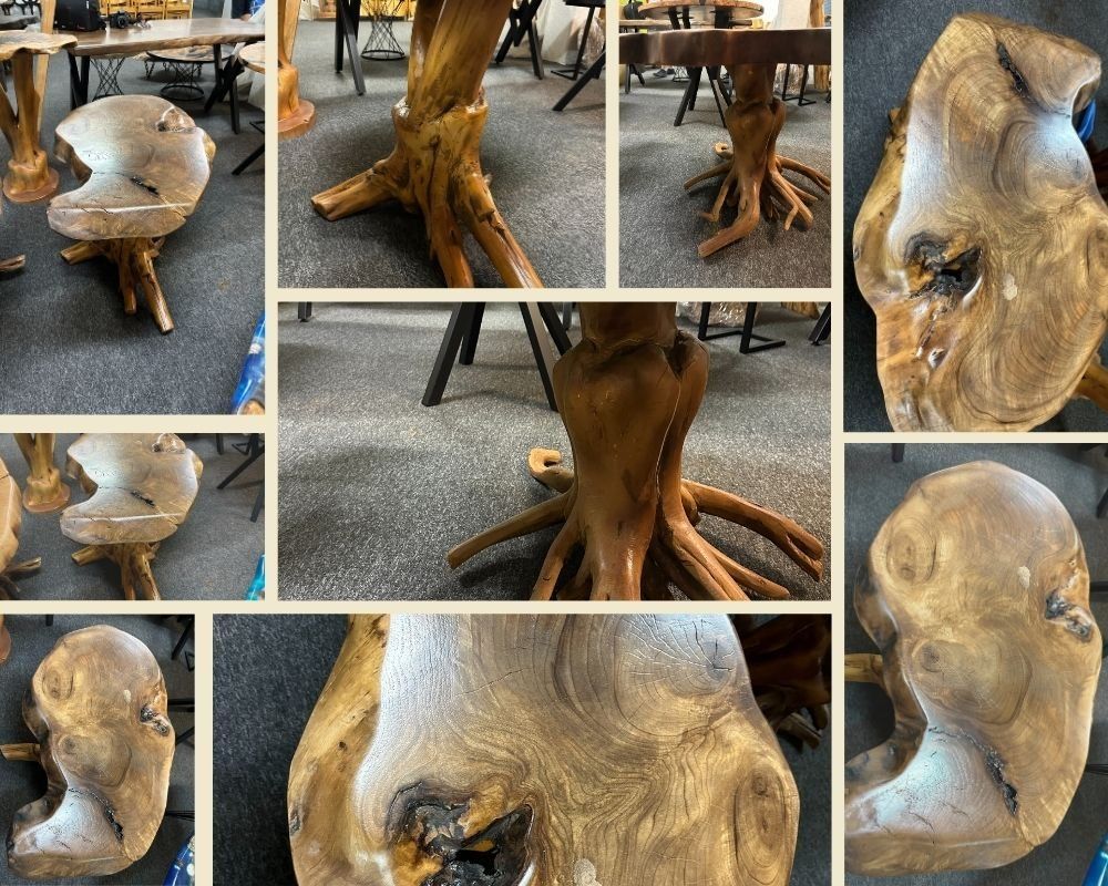 Tavoli: Echtholz Couchtisch mit Tischbeinen – Nuovo e nell'imballaggio originale da Herzogenbuchsee venduto da Centilmen 2