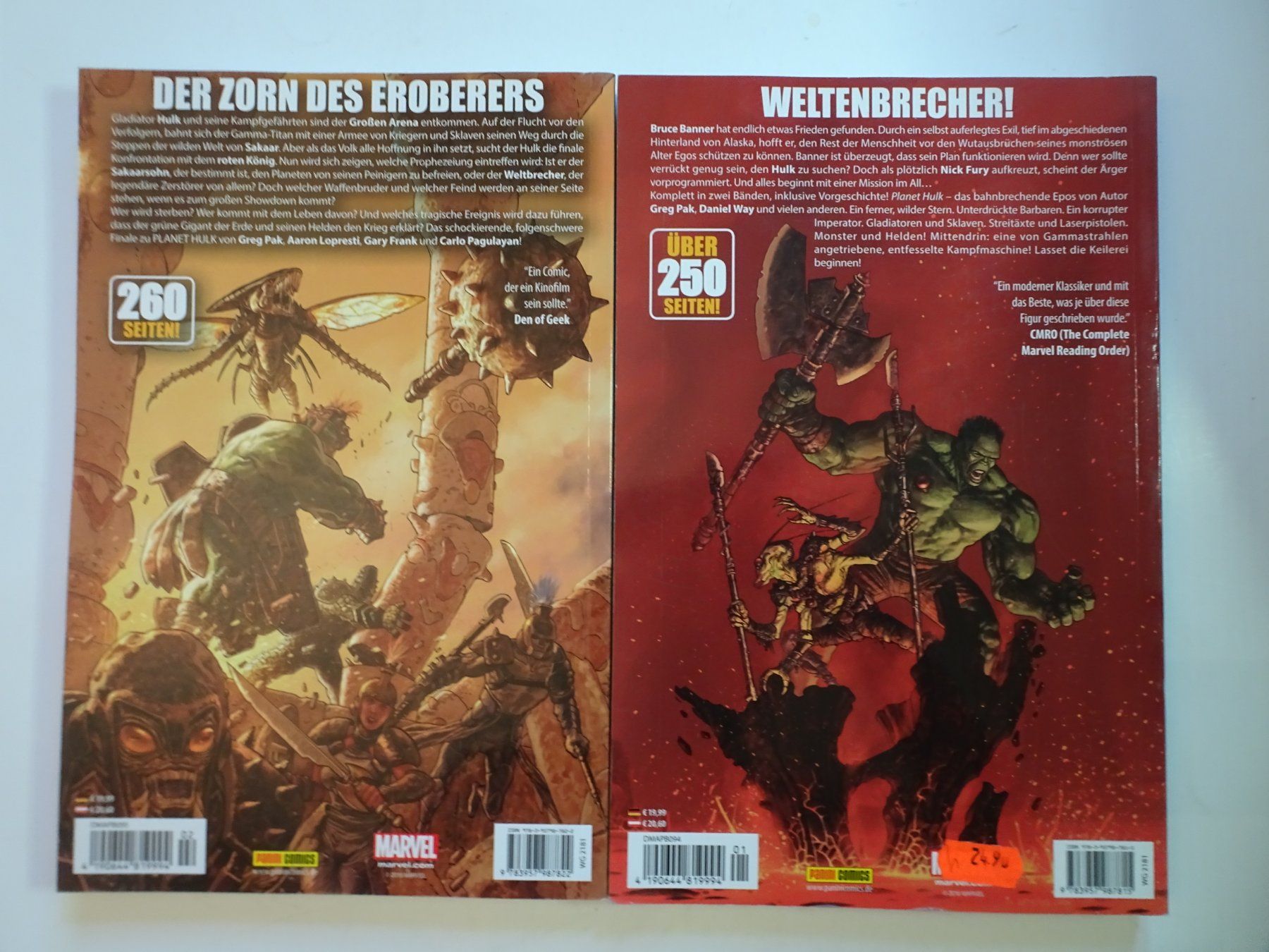 Fumetti: Planet Hulk Band 1 und 2 Marvel Comics – Usato da Schönenwerd venduto da schnitzunddrunter 1