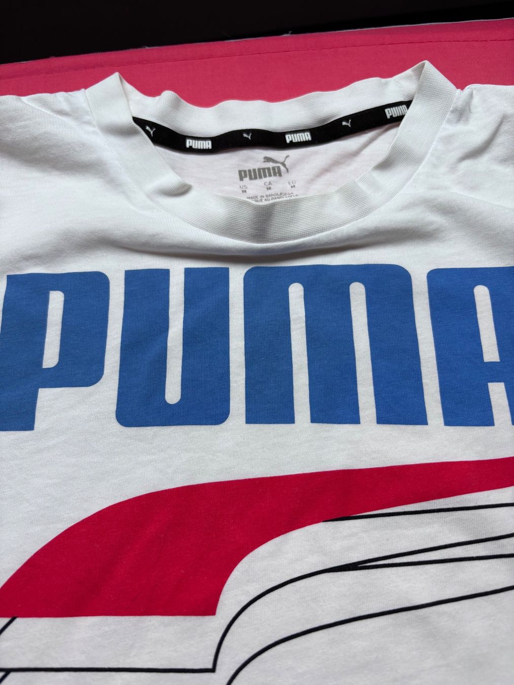 Puma T-Shirts: Puma Shirt M Weiss Baumwolle – Gebraucht aus Balsthal von Uroby 2
