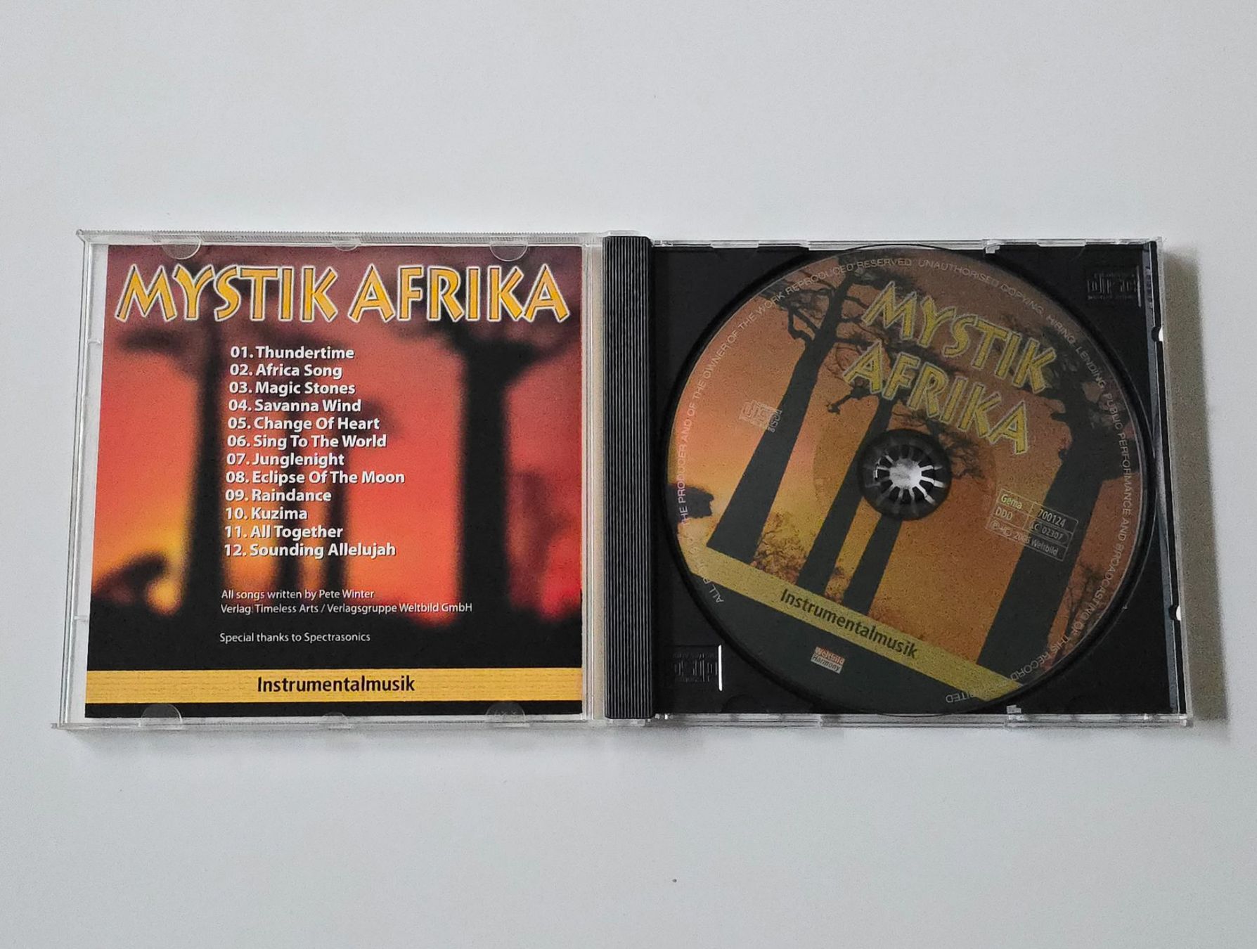 CDs: CD Mystik Afrika - Instrumentalmusik – Gebraucht aus Dättlikon von Wundertuete_ 2