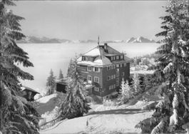 Rigi // 1967 Hotel Bergsonne // Winter Berge