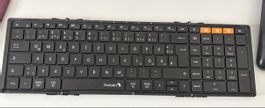 ProtoArc faltbare Bluetooth-Tastatur mit Nummernblock