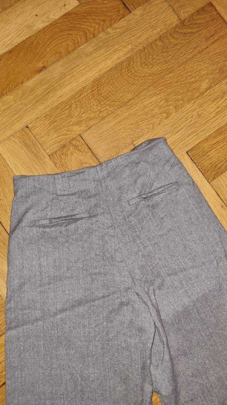 Massimo Dutti Pantaloni: Massimo Dutti Stoffhose beige-grau, Gr. 34 – Nuovo (secondo la descrizione) da Zürich venduto da fbmu 3