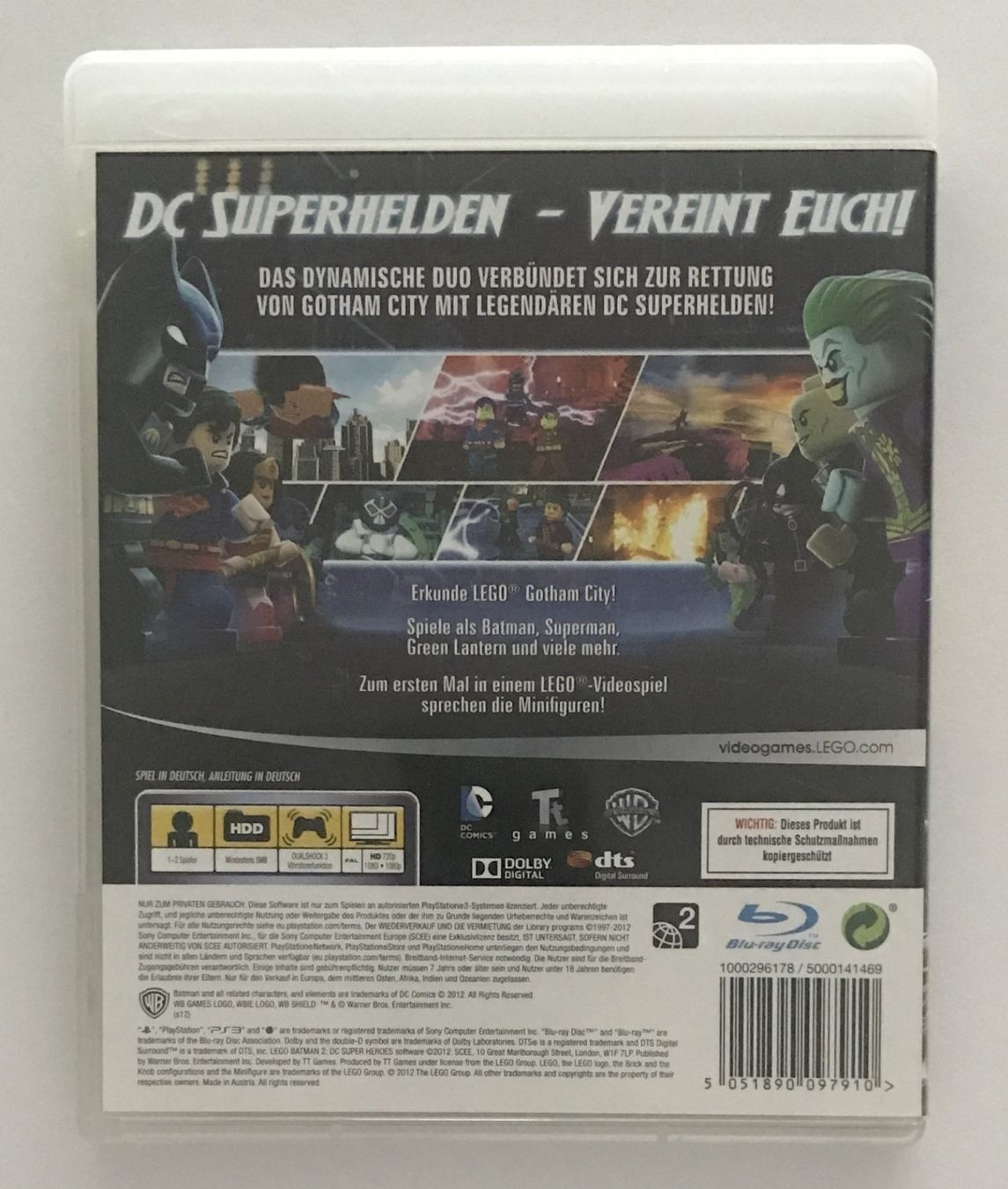 Giochi: PS3 - LEGO Batman 2: DC Super Heroes – Usato da Allschwil venduto da Bullach 2