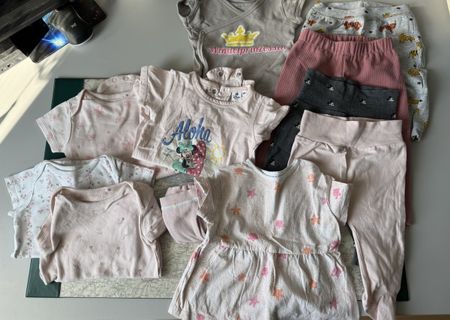 Mädchen Kleider Set 62/68