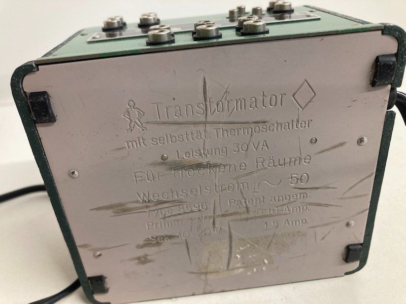 Buco Modelleisenbahnen: Buco Nostalgie Transformator 8596 Made in Switzerland – Gebraucht aus Büsserach von ModellbahnDepot 3