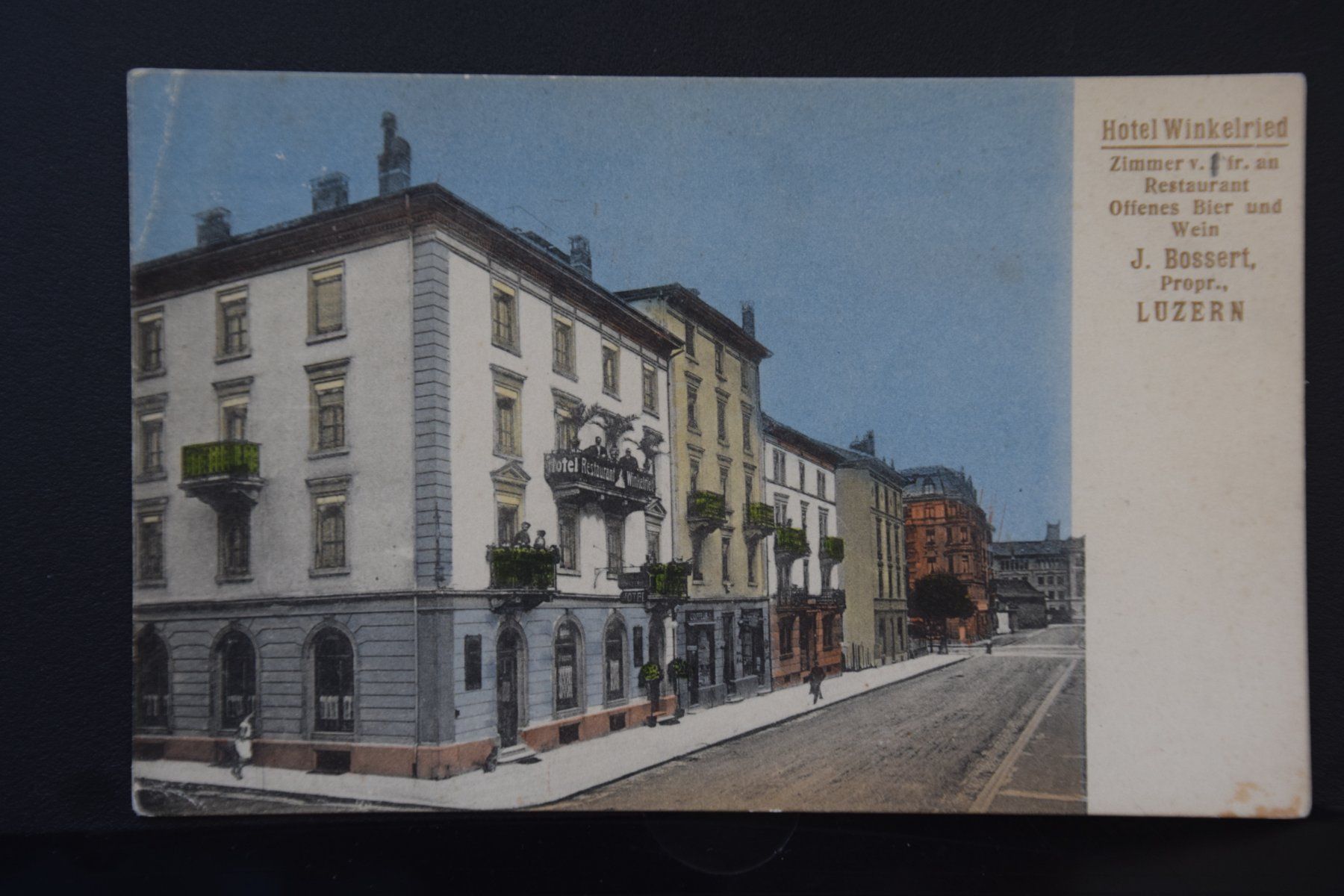 Cartoline postali: AK Luzern, Hotel Winkelried – Usato da Luzern venduto da CH2018