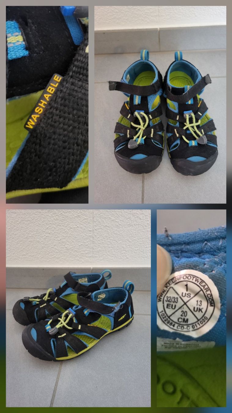 Keen Schuhe für Jungen: Keen Seacamp Sandalen gr. 32 33 – Gebraucht aus Boswil von i12i 1