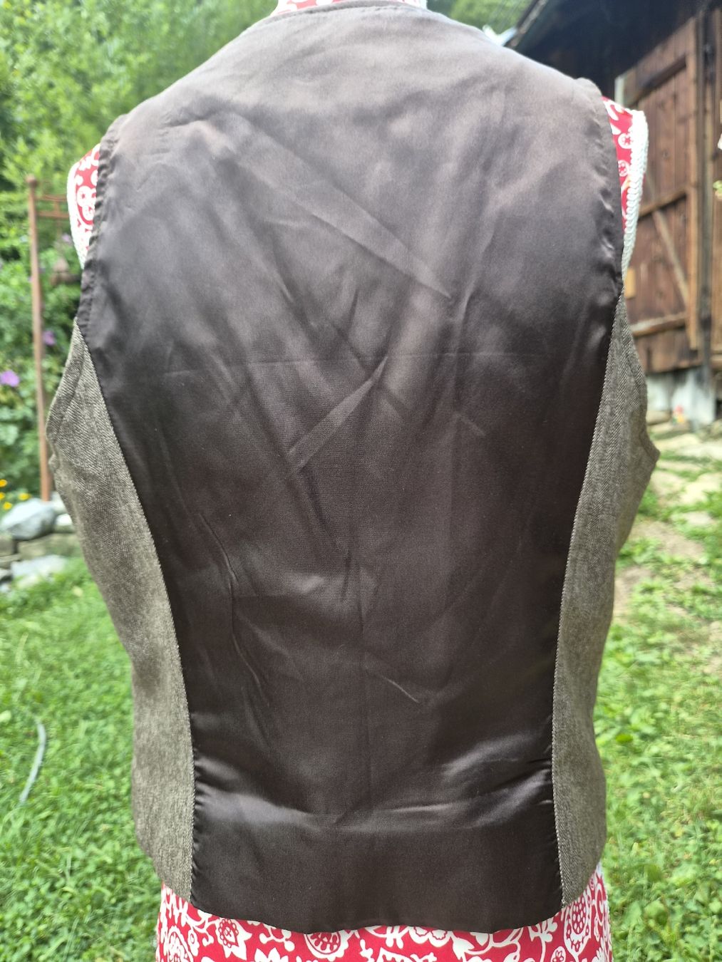 Gilets & Westen: Damen Weste flame braun Grösse L  – Gebraucht aus Wattwil von tannenmeise73 1