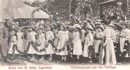 17.7.1907 Gruss vom St.Galler Jugendfest