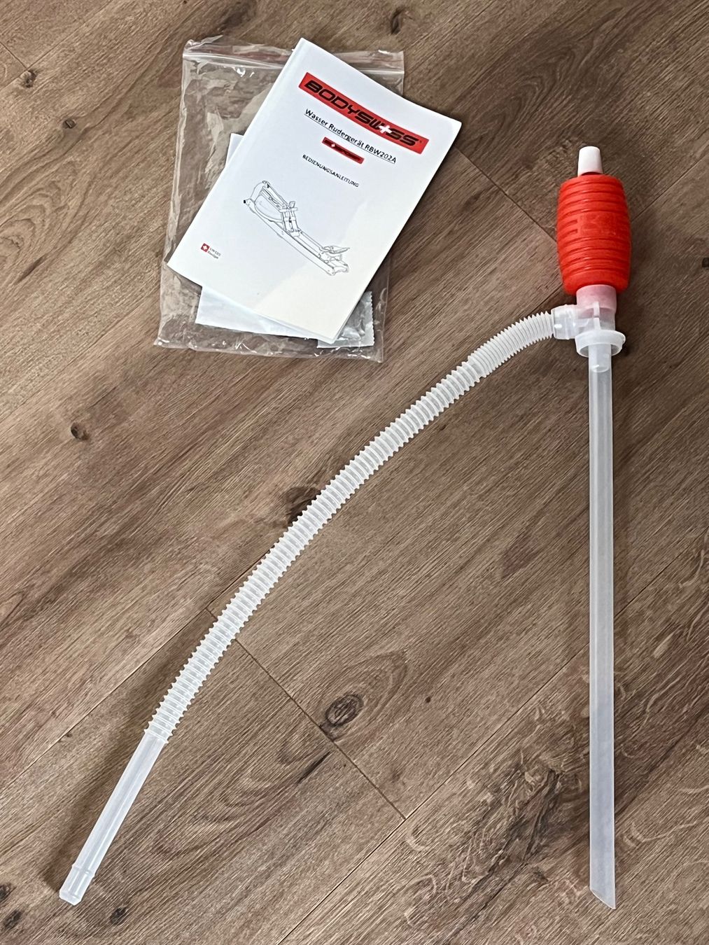 Bodyswiss Hometrainer: BODYSWISS Rudergerät Wasser Widerstand – Usato da Römerswil LU venduto da Judihui8 3