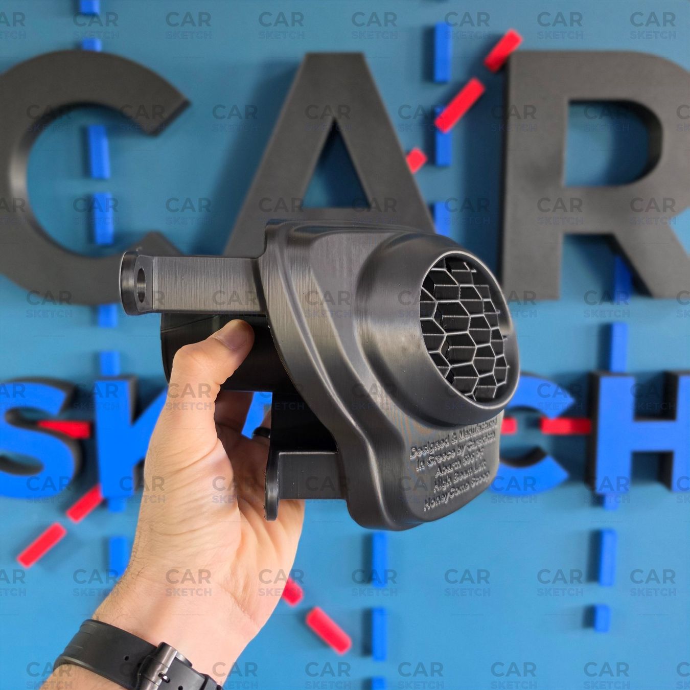 Abarth Tutti pezzi di ricambio auto: Abarth 595 Vor-FL Frontlufteinlass Waben/Air Scoop DRL – Nuovo (secondo la descrizione) da Dietikon venduto da CarSketch 8