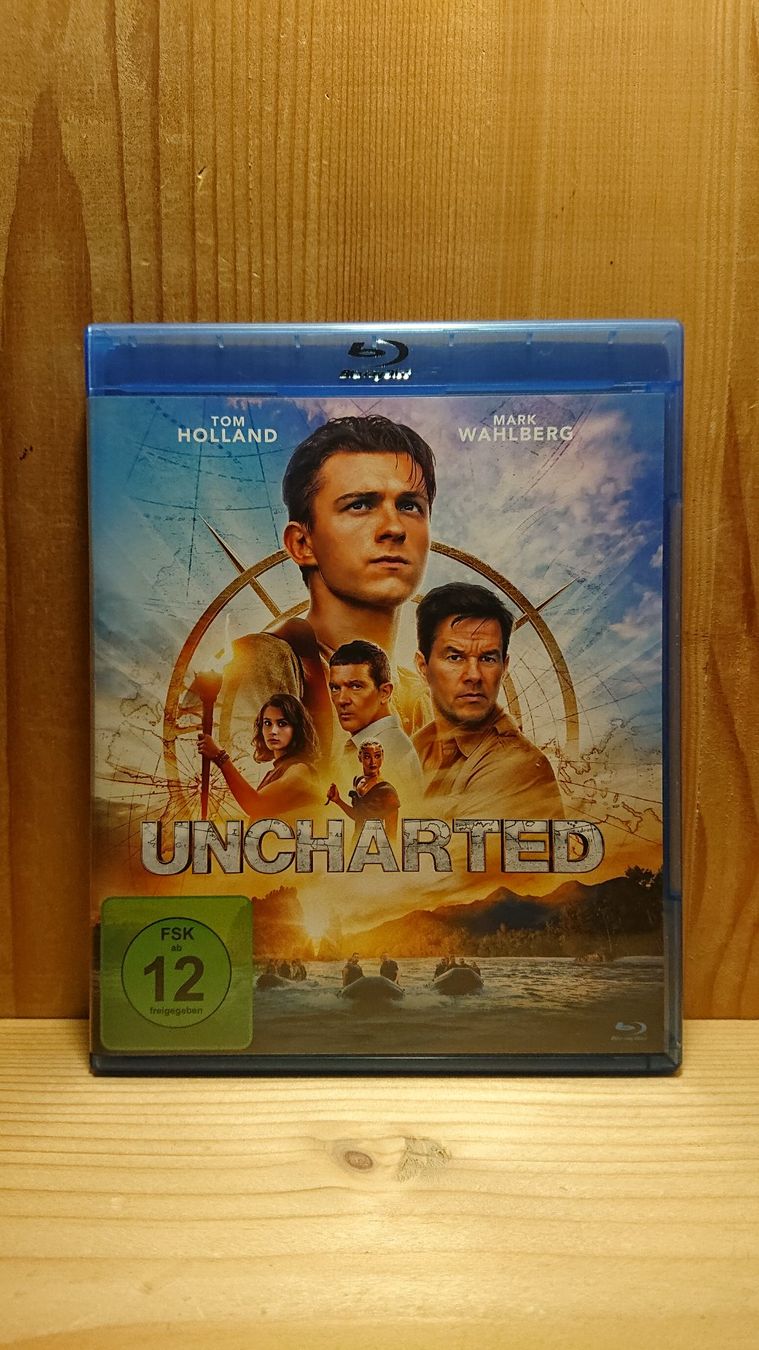 Tutti i DVDs: UNCHARTED Blu-Ray mit Tom Holland – Usato da Wilderswil venduto da Exebub