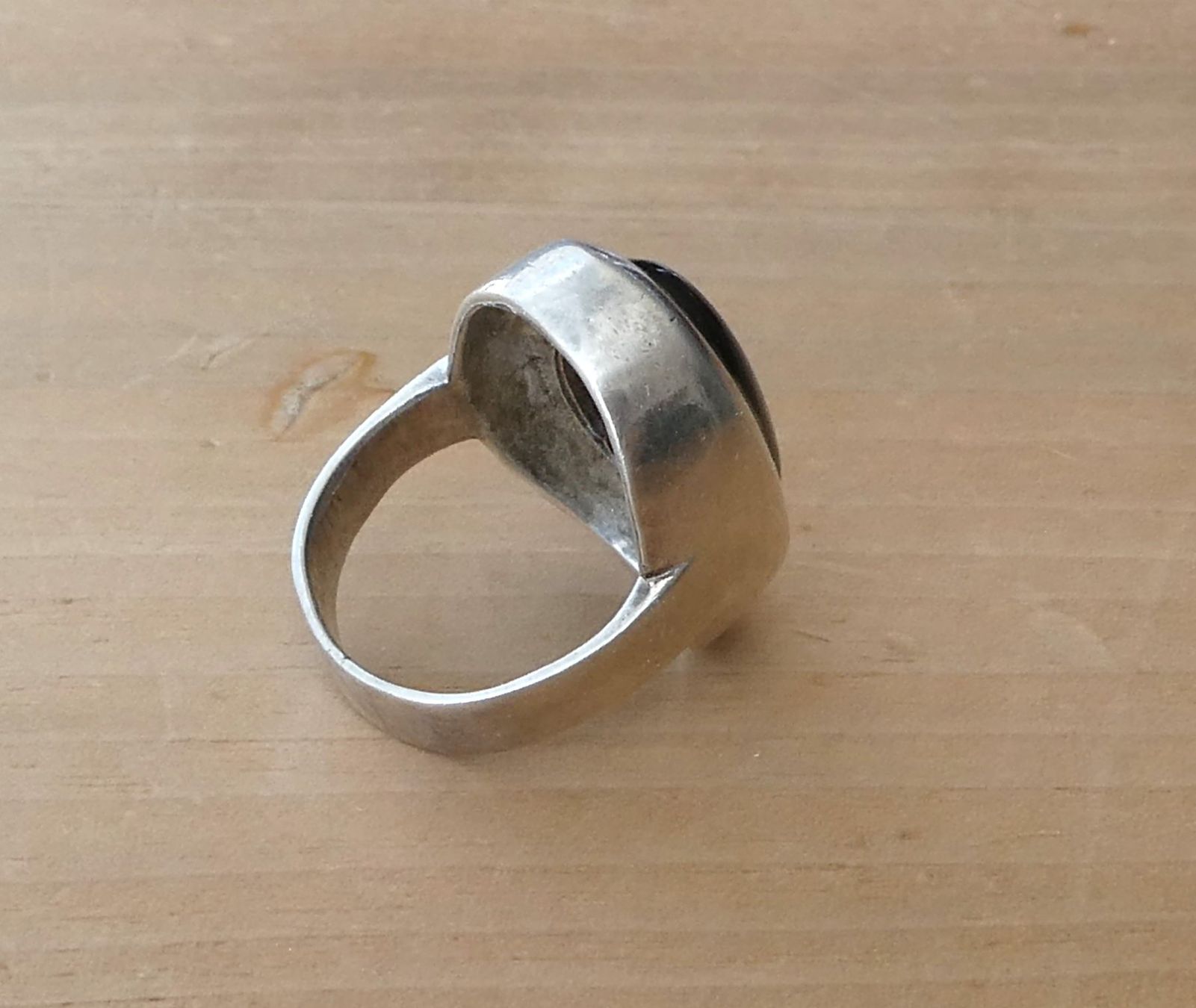 Onyx Anelli: Ring Silber 925er mit Onyx – Usato da Beromünster venduto da legolas_mt-gd 4
