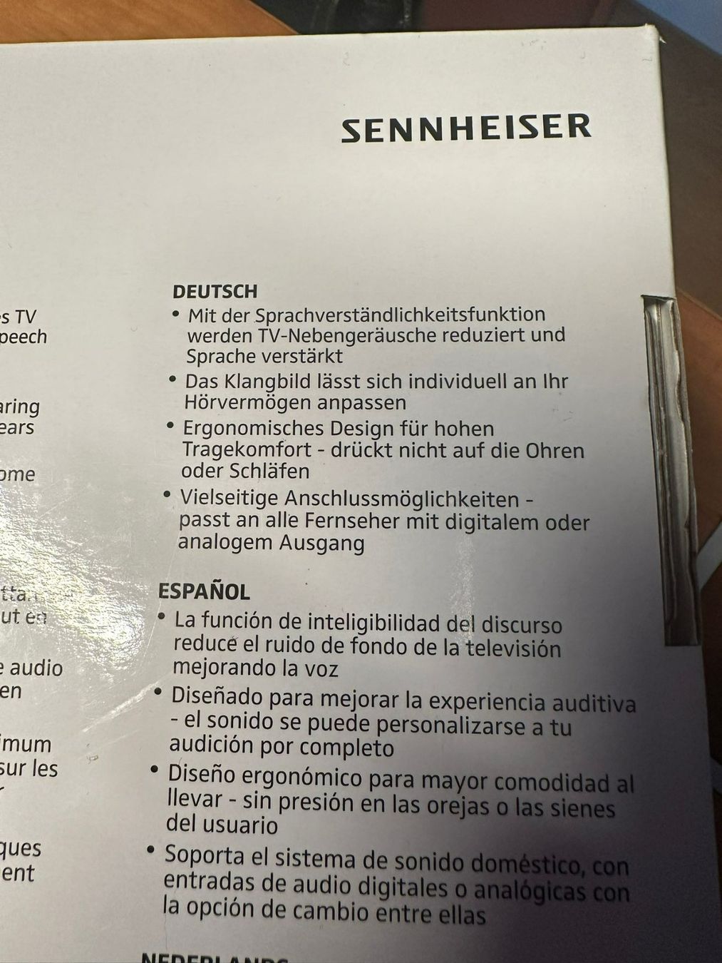 Sennheiser Casques audio: Sennheiser Set 860 digital Wireless TV Kopfhörer System – D'occasion à Burgdorf par interstellar2 4
