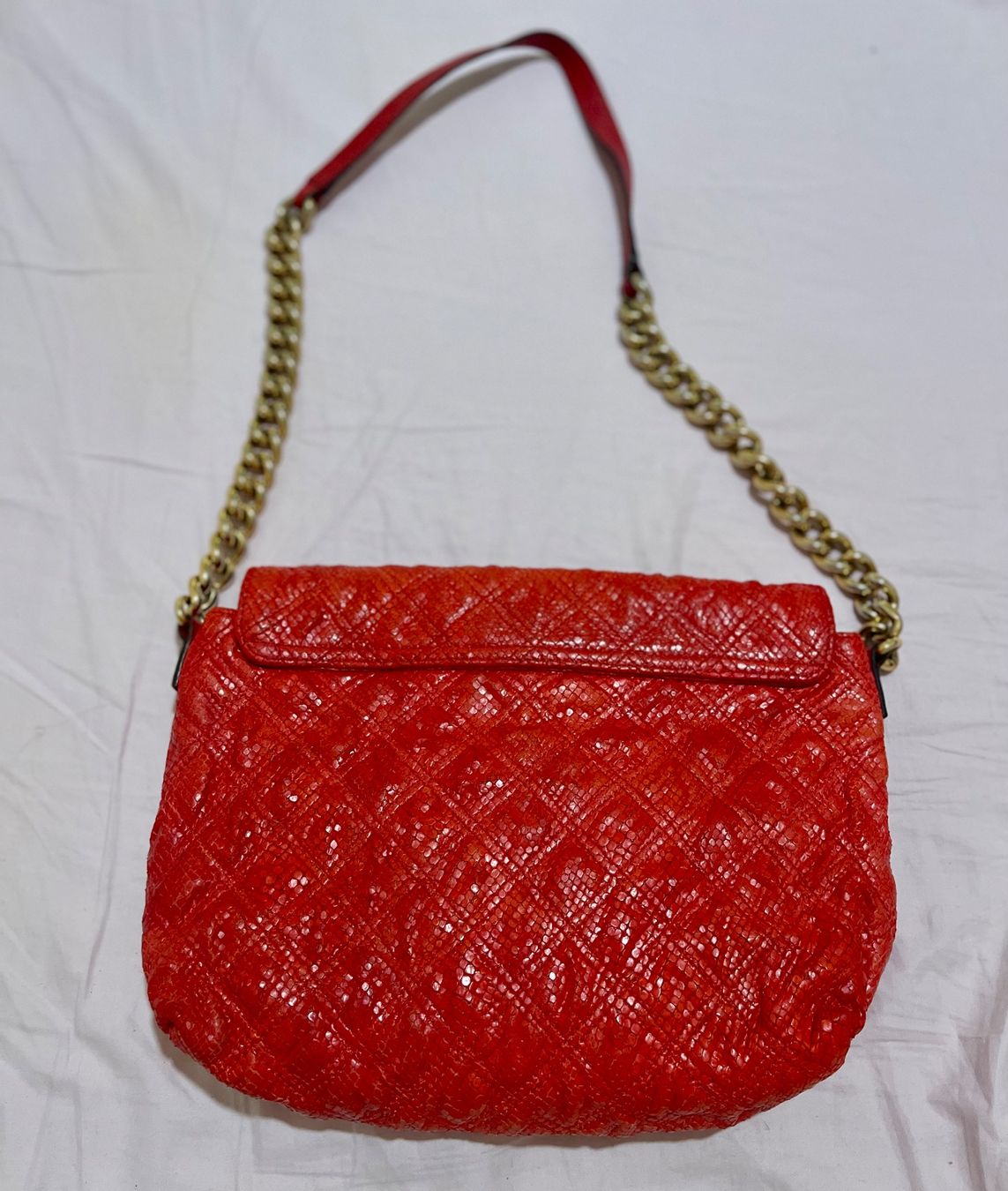 Marc Jacobs Taschen für Damen: Joli sac Marc Jacobs Rouge – Gebraucht aus Genève von Annilu 1