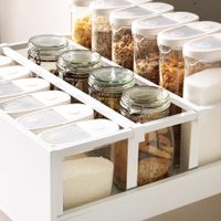 14x ikea aufbewahrungsboxen behälter organizer küche vorrat