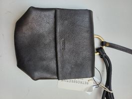  Leather Crossbody Bag Black NEW