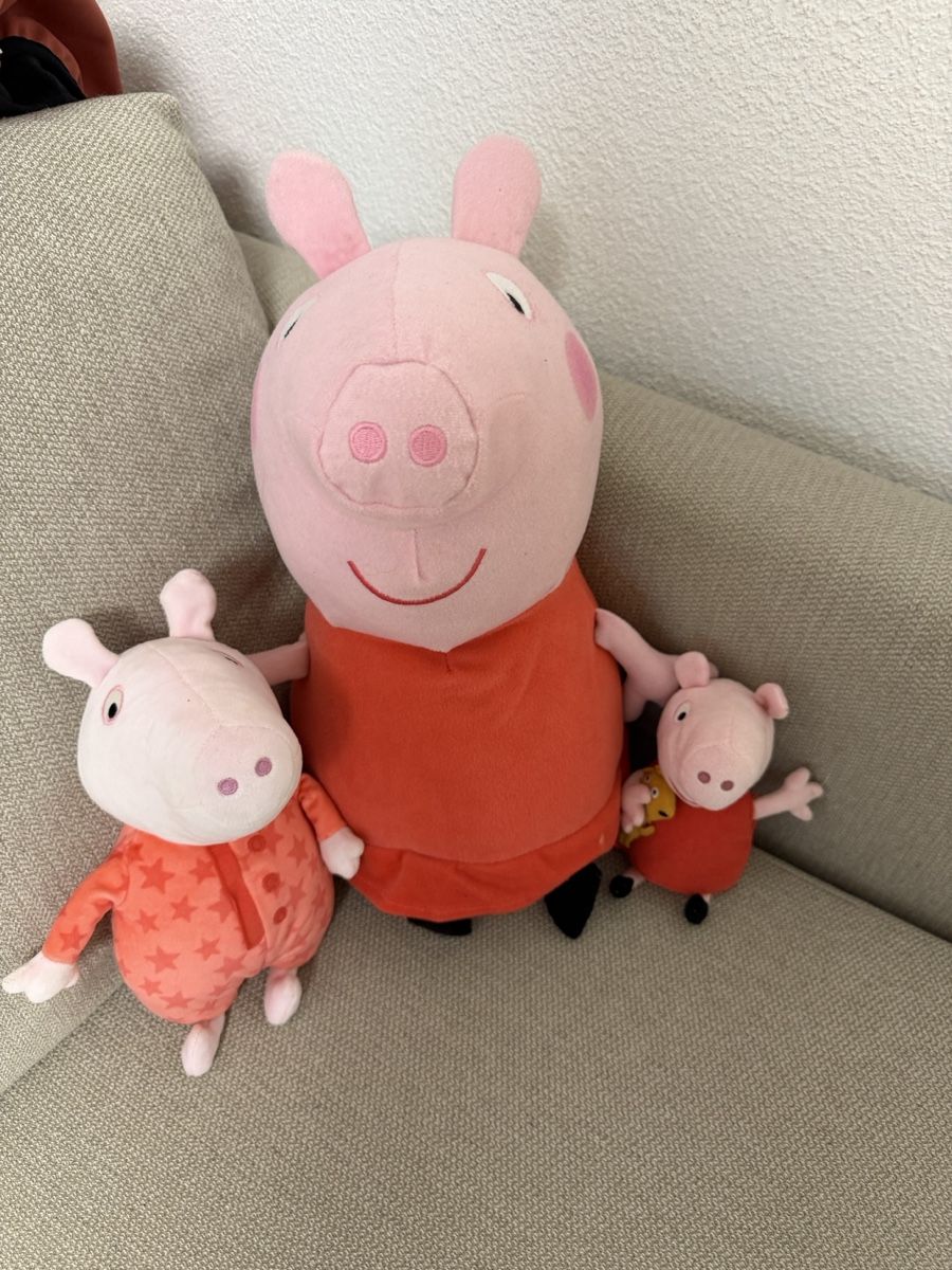 Giocattoli: Peppa Pig Plush Set- 3 pieces – Usato da Meilen venduto da and_cg8t