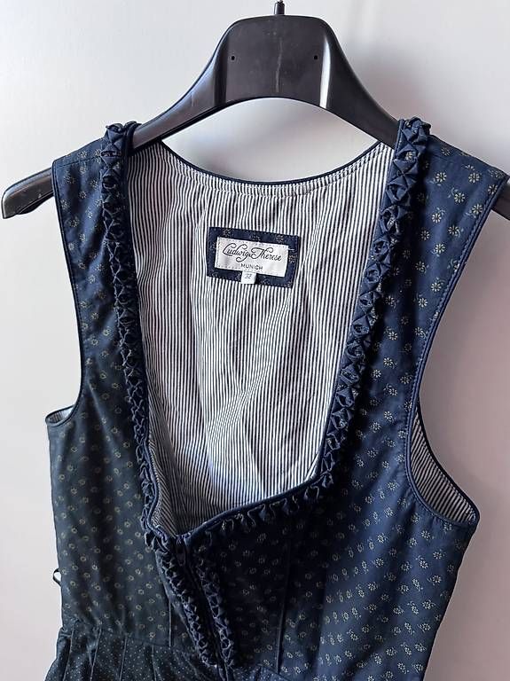 Vestiti: Ludwig & Therese Dirndl Gr. 32 blau-gold  – Usato da Zürich venduto da mar_lwx5 3