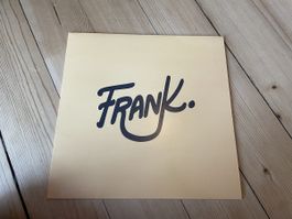 FRANK. Vinyl LP Weisschwarz - Swiss Pop