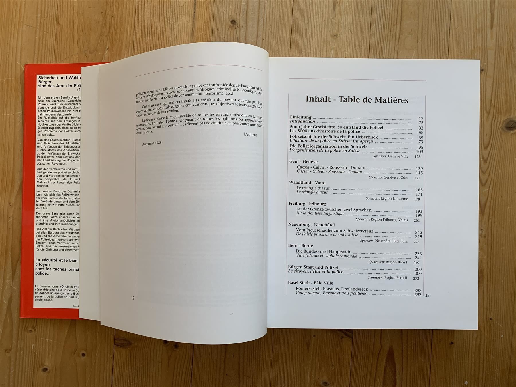 Libri: Geschichte der Schweizer Polizei – Usato da Himmelried venduto da rasmus67 5