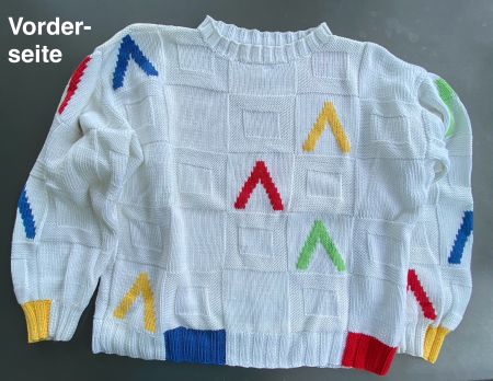 Pullover selbstgestrickt