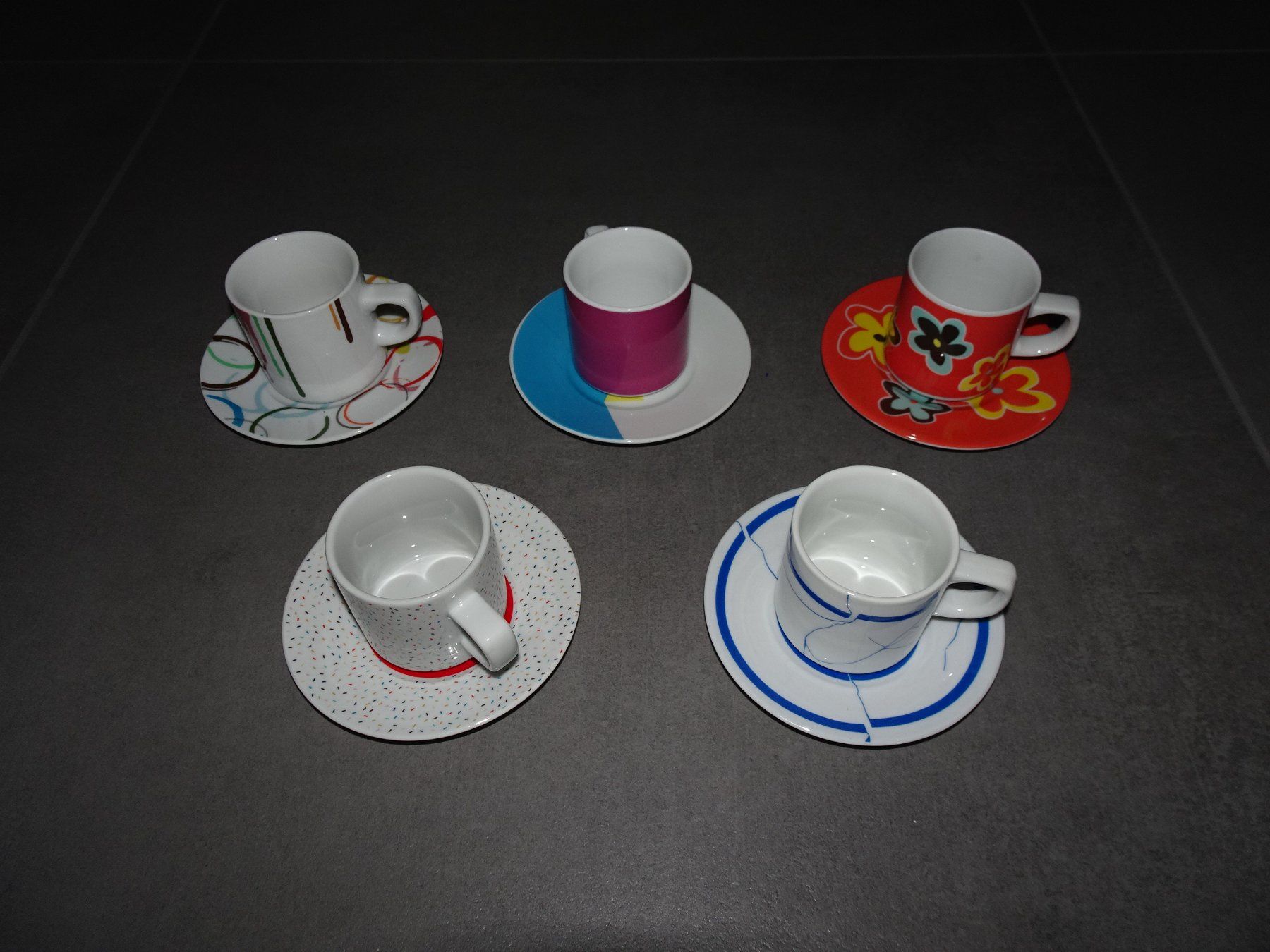 Pfister Tazze: -5- Pfister Espresso Tassen – Nuovo (secondo la descrizione) da Bassersdorf venduto da Nianda