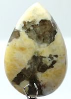Cabochon L-1853 – Grafischer Feldspat 27x18x5mm