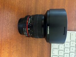 Objectif Samyang 2.8/14mm grand angle