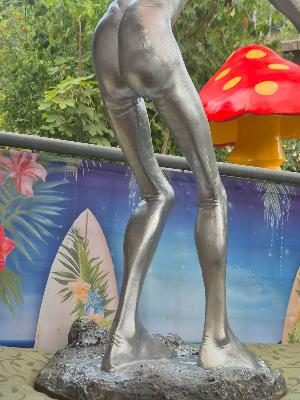 Statuette: Antike Alien Figur 1950 - 1960  Höhe 125 cm – Usato da Schafhausen im Emmental venduto da Herzrose 7