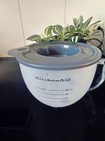 Orig.KitchenAid Rührschüssel aus gefrostetem Glas 5K5GBF4,8l