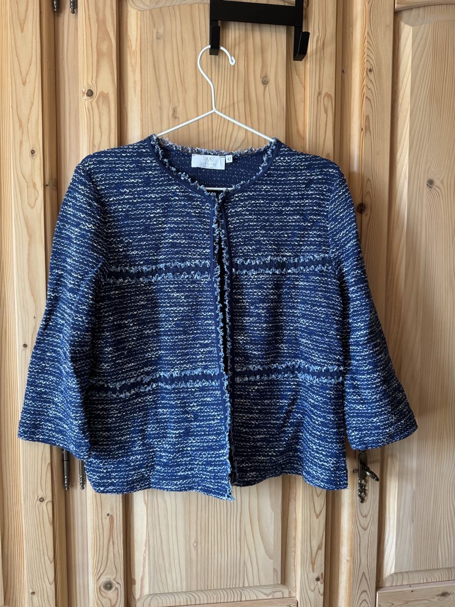 Jacken: Just White Bouclé-Jacke, Grösse 42 – Gebraucht aus Hergiswil NW von kaufe_bei_kaufmann 4