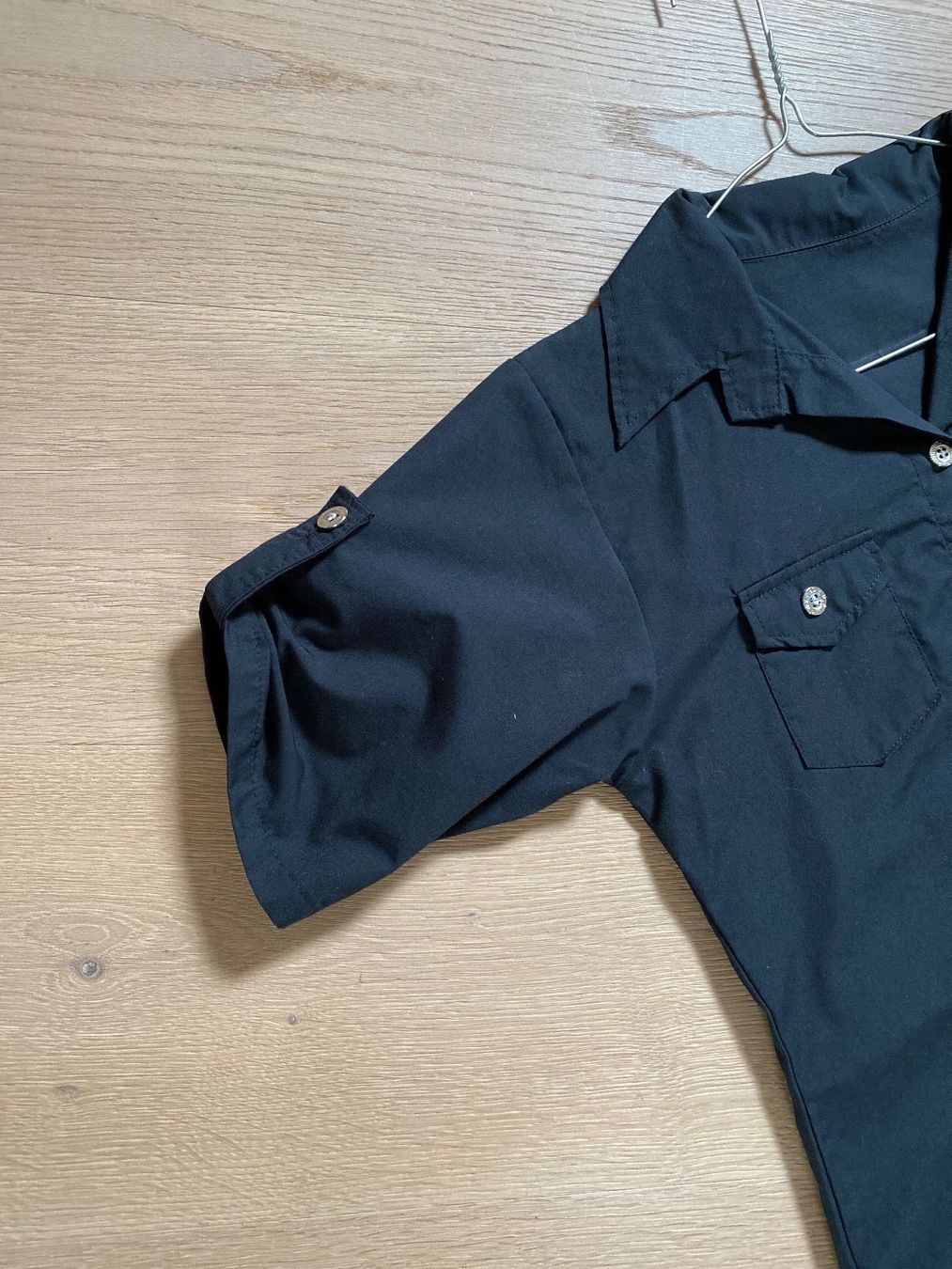 Blusen: Neue schwarze Kurzarmbluse Grösse S – Gebraucht aus Winkel von Flyhy2020 4