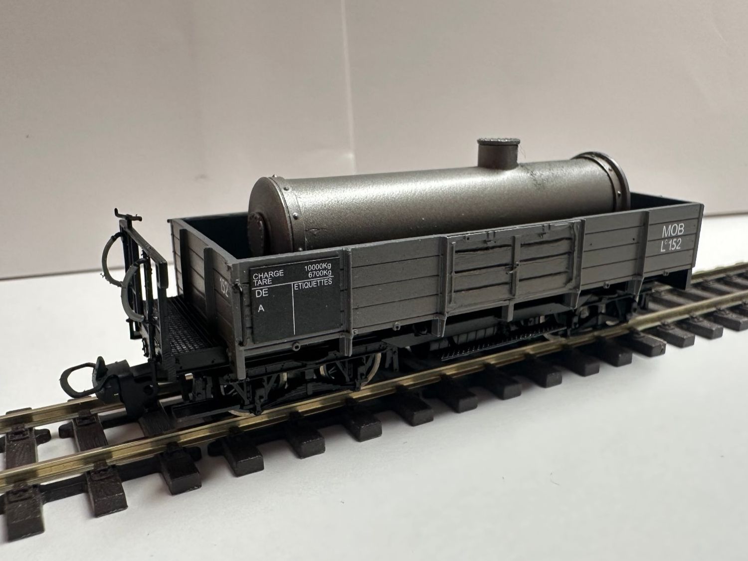 Friho Modellini di ferrovie: Friho - MOB Lc 152 mit Zisterne – Usato da Domat/Ems venduto da mmx4001